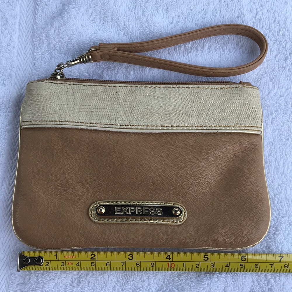 Express Tan Wristlet